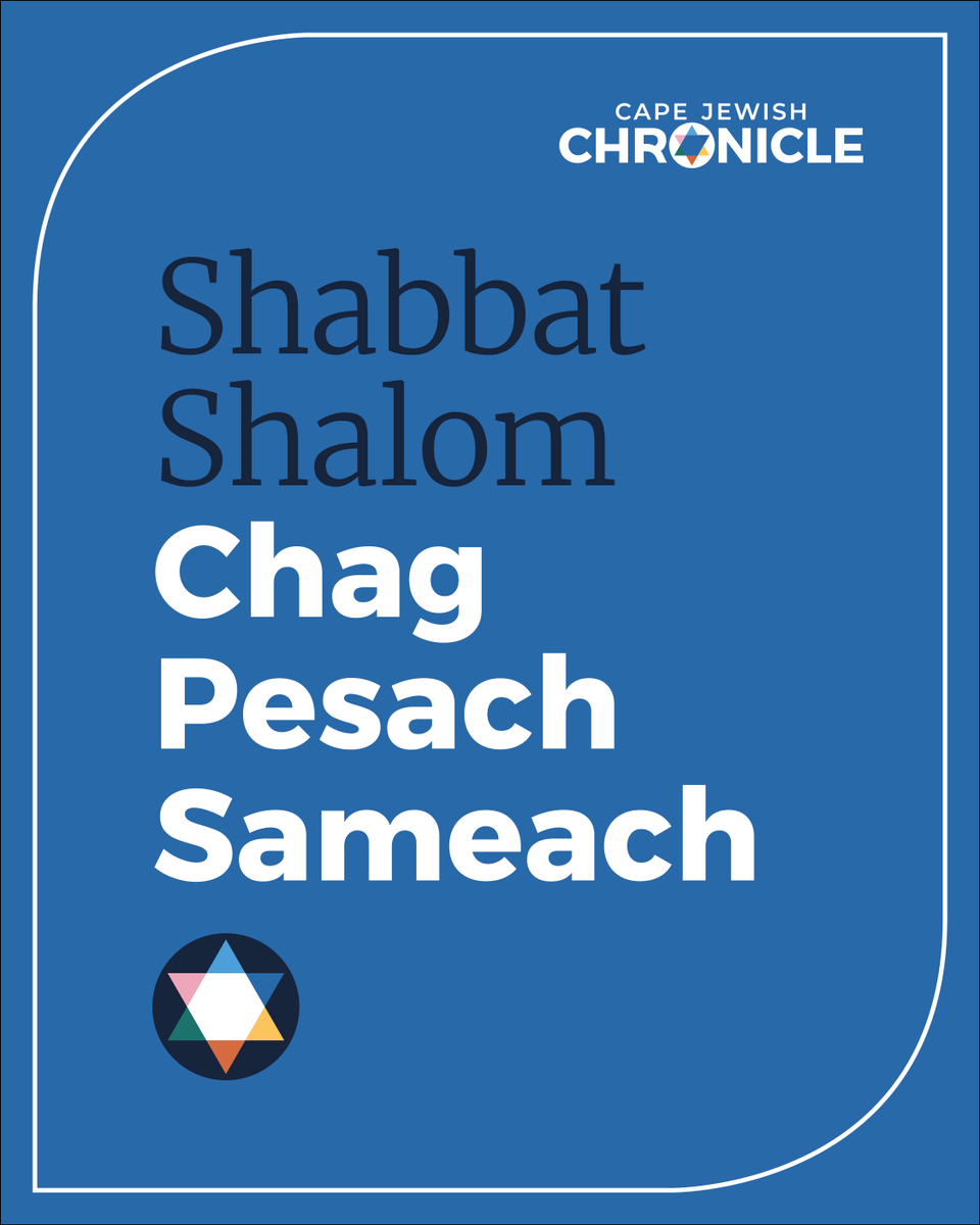 CapeChronicle's tweet photo. Shabbat Shalom and Chag Sameach! https://t.co/nZL2rhoA5x