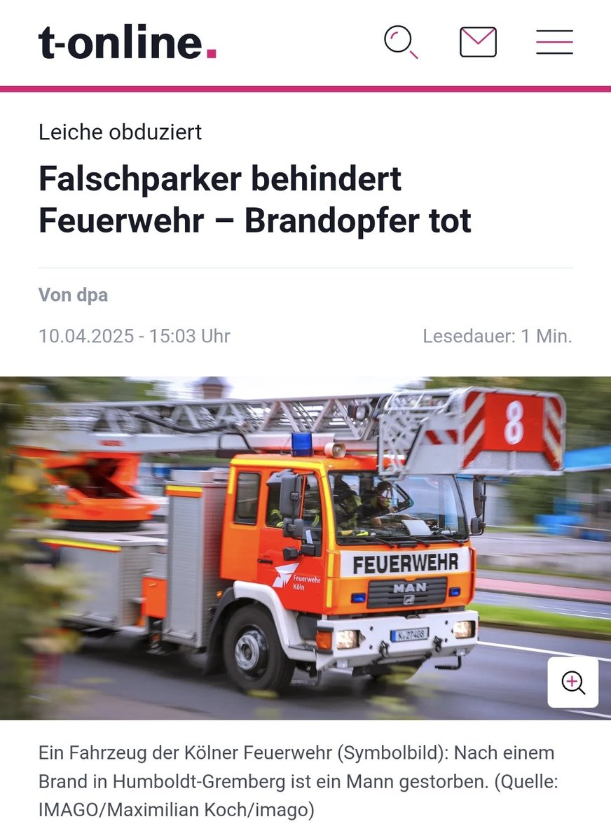 Falschparken tötet.

t-online.de/region/koeln/i…