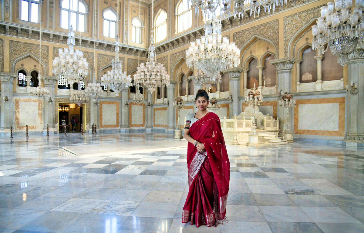 The #Chowmohalla Palace, once the seat of official ceremonies, darbars where state guests were extended courtesies. 
A jewel in the crown of #Hyderabad city, then one of the most progressive in the world. 
It was the seat of official business of the Asaf Jahi Nizams- 1720 to
