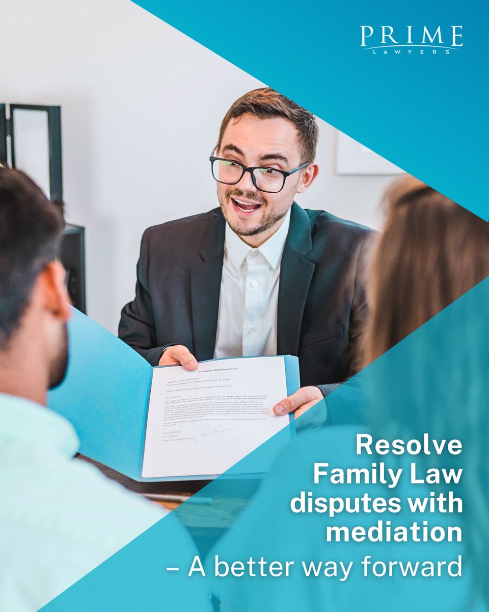 PrimeLawyers's tweet photo. ⚖️ Court isn’t the only option. Mediation allows you to negotiate agreements in a respectful and constructive way. Take control of your future with the help of our experienced mediator. Find out how mediation can help your family law disputes.
https://t.co/KTfGnwFenF https://t.co/wrUKoKGrW3