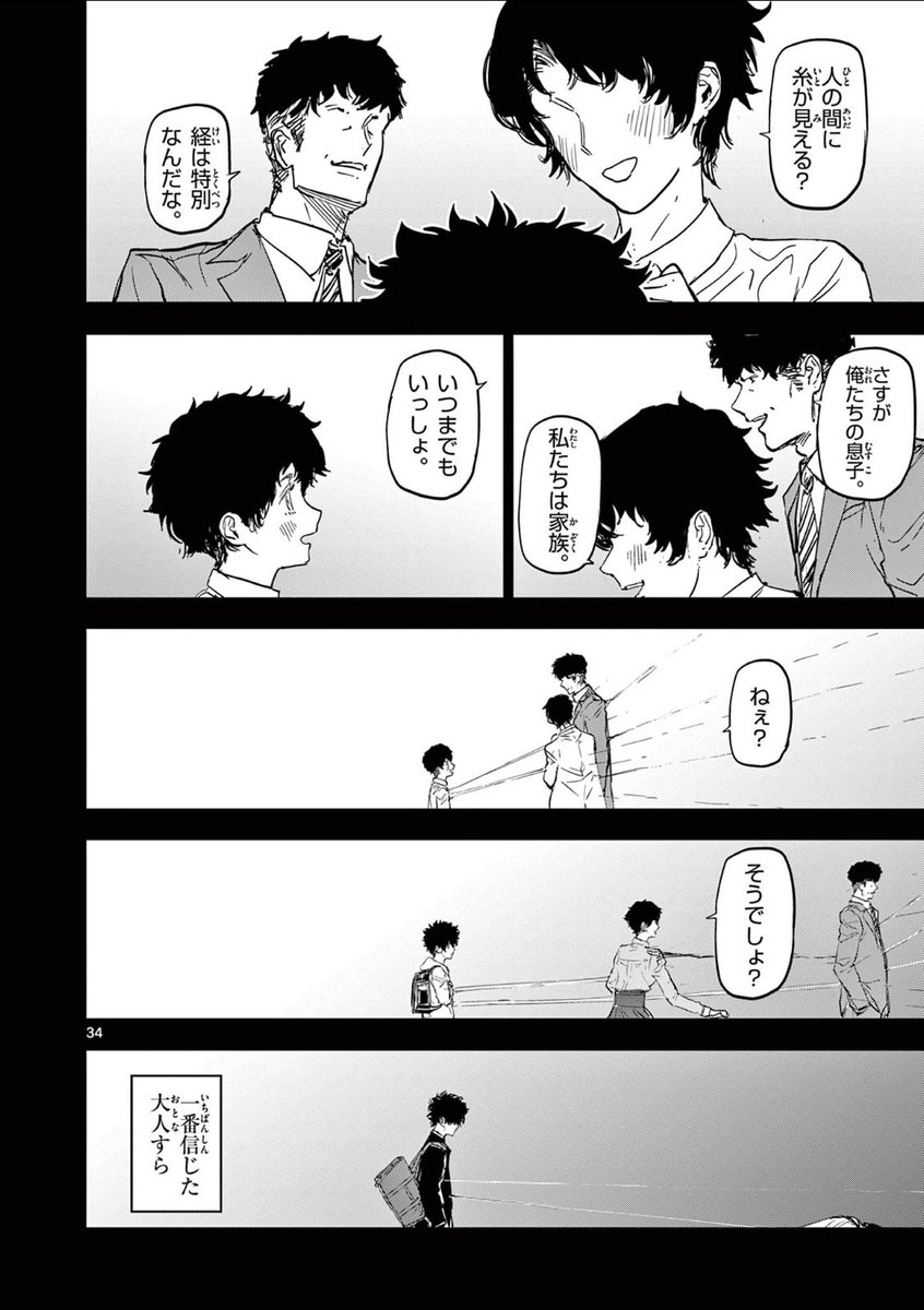 人間関係が糸になって見える少年の話⑨

#漫画が読めるハッシュタグ 