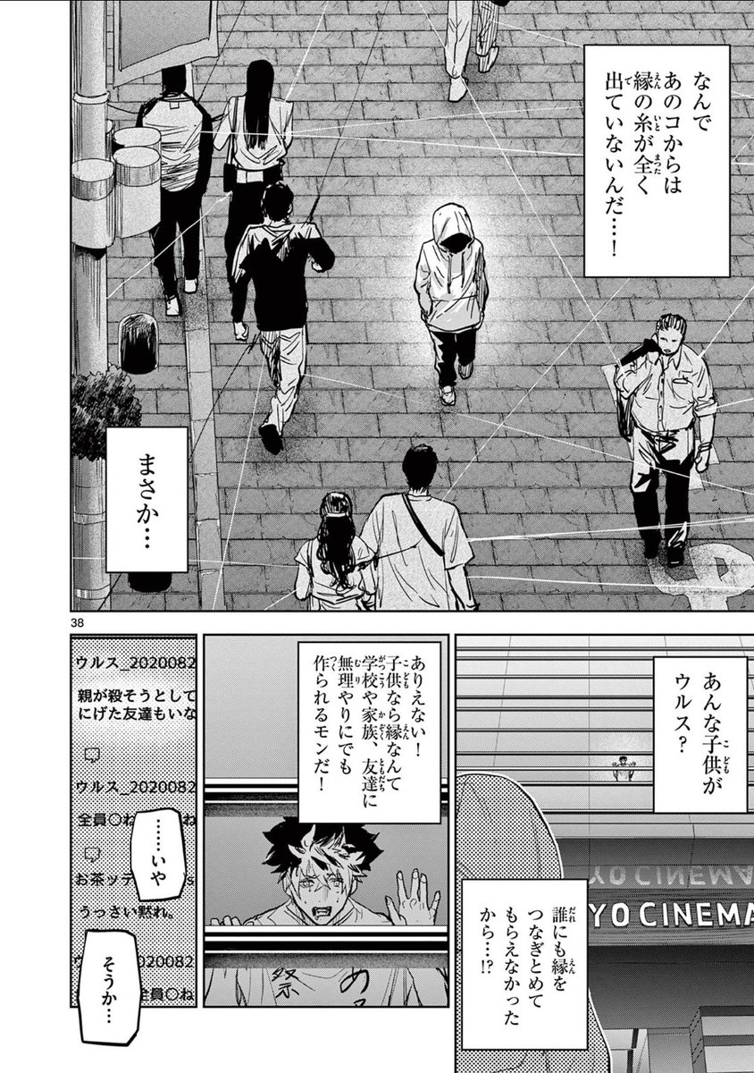 人間関係が糸になって見える少年の話⑩

#漫画が読めるハッシュタグ 