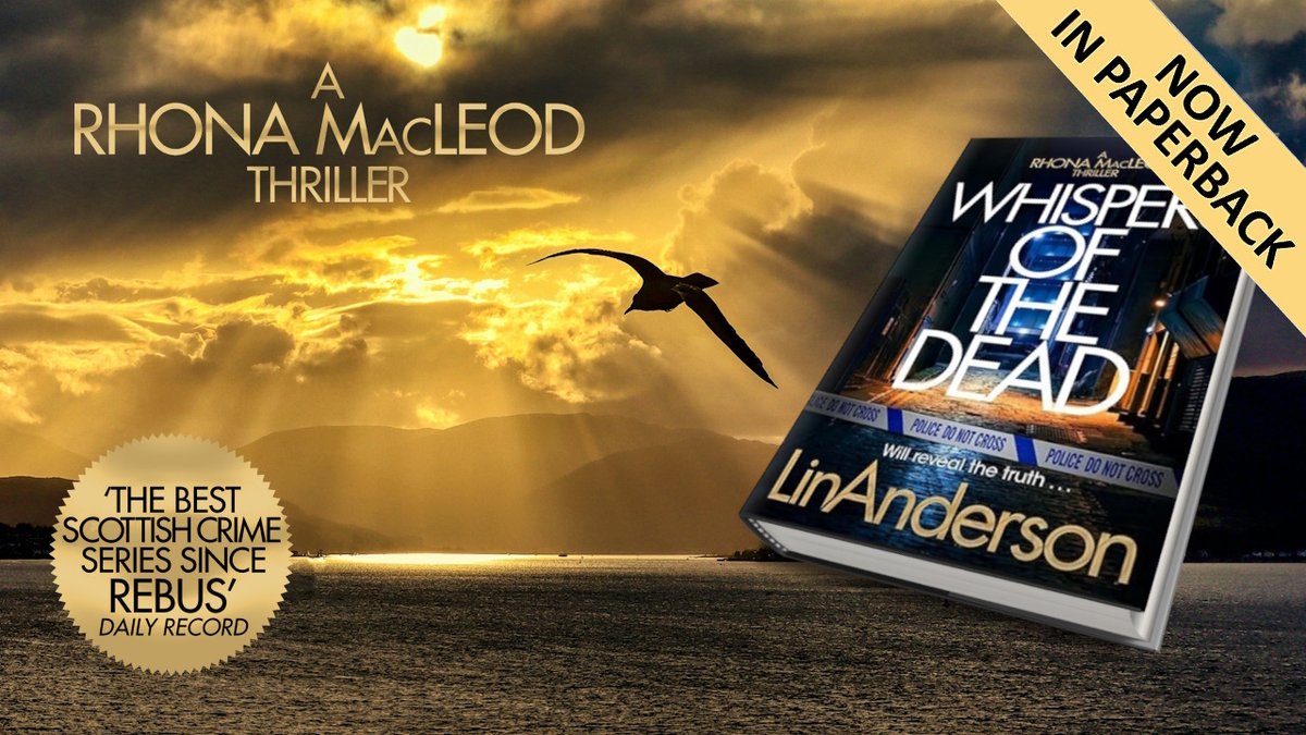 Lin Anderson (@lin_anderson) on Twitter photo WHISPERS OF THE DEAD was published in paperback yesterday!!! 📚
I'll be signing today in Edinburgh at:
10:00am Waterstone's Fort Kinnaird
11:00am <a href="/ToppingsEdin/">Topping & Company Booksellers of Edinburgh</a>
12:00noon <a href="/Waterstones_Edi/">Waterstones Edinburgh West End</a>
14:00pm <a href="/BlackwellEdin/">Blackwell's Edinburgh</a>
15:00pm The Edinburgh Bookshop
#CrimeFiction #LinAnderson WHISPERS OF THE DEAD was published in paperback yesterday!!! 📚
I'll be signing today in Edinburgh at:
10:00am Waterstone's Fort Kinnaird
11:00am <a href="/ToppingsEdin/">Topping & Company Booksellers of Edinburgh</a>
12:00noon <a href="/Waterstones_Edi/">Waterstones Edinburgh West End</a>
14:00pm <a href="/BlackwellEdin/">Blackwell's Edinburgh</a>
15:00pm The Edinburgh Bookshop
#CrimeFiction #LinAnderson