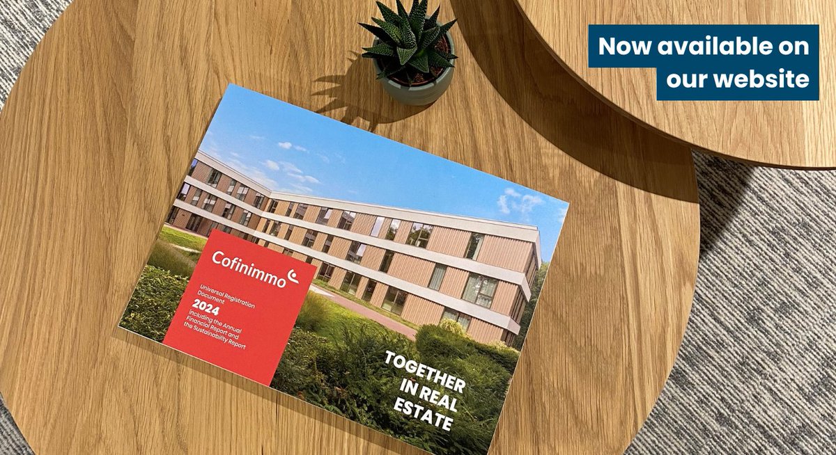Our 2024 Universal Registration Document, including the Annual Financial Report and Sustainability Report, is available on our website. Read the full report using the link below 👉
EN: ow.ly/rEGA50Vy26G
#Cofinimmo #TogetherInRealEstate #FinancialResults
