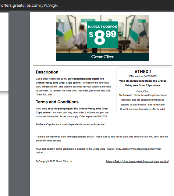 Great Clips Coupons NJ 2026 tweet media