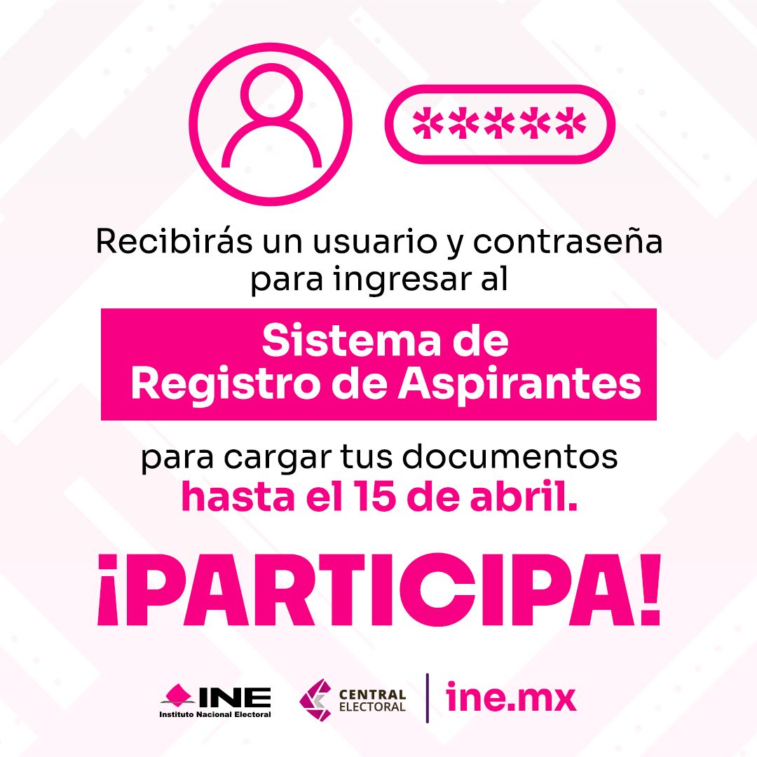 INEMexico's tweet photo. Forma parte del Consejo General del Instituto Electoral de tu entidad. Consulta las bases de la convocatoria y participa en el proceso de selección.
https://t.co/bV0KoR8LZy https://t.co/DN3KRWUozN