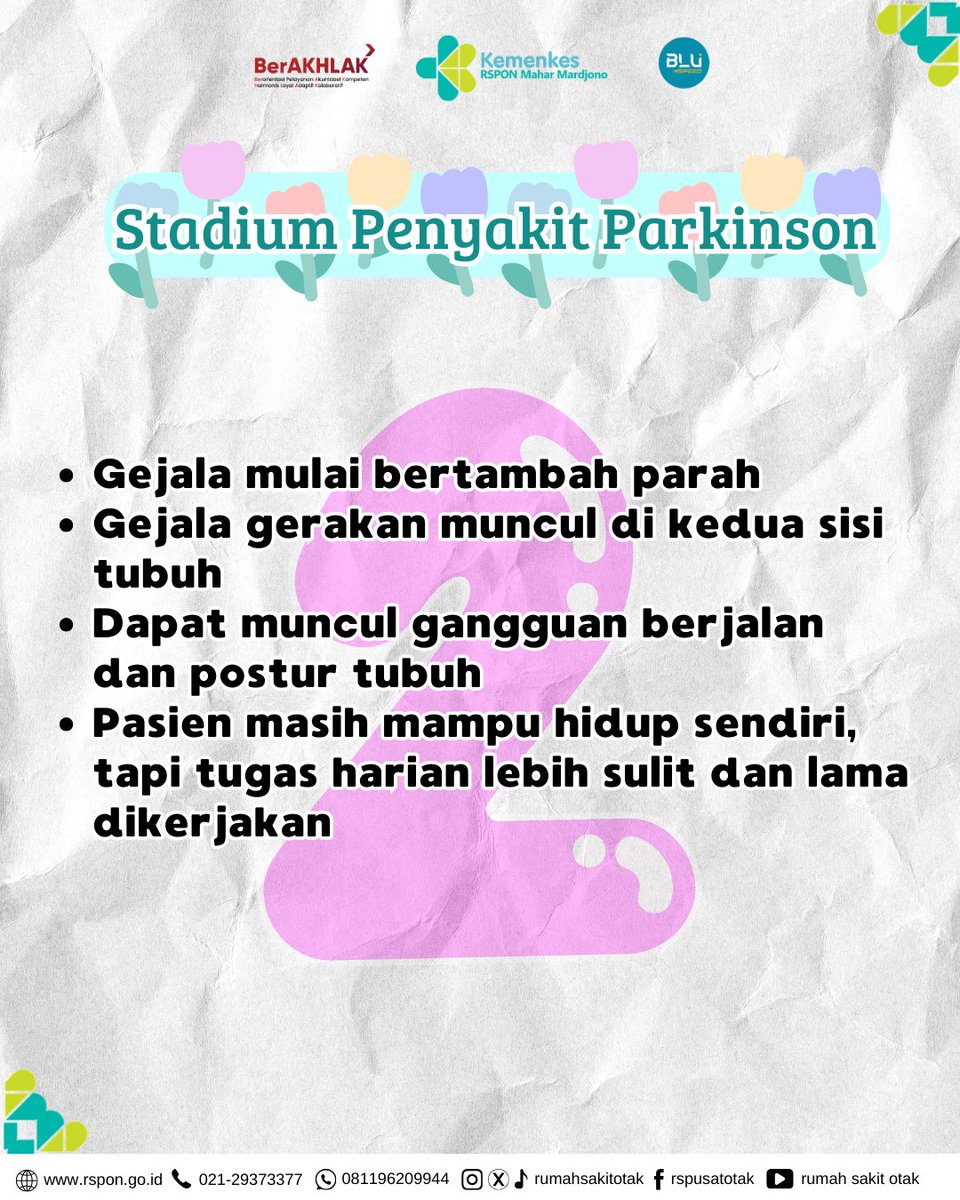 rsponjakarta's tweet image. Mari simak paparan menarik dari dr. Made Ayu Wedariani, Sp.N Subsp. NGD(K) mengenai Stadium pada Penyakit Parkinson.

#RSPON #WorldParkinsonsDay2025 #PKRS