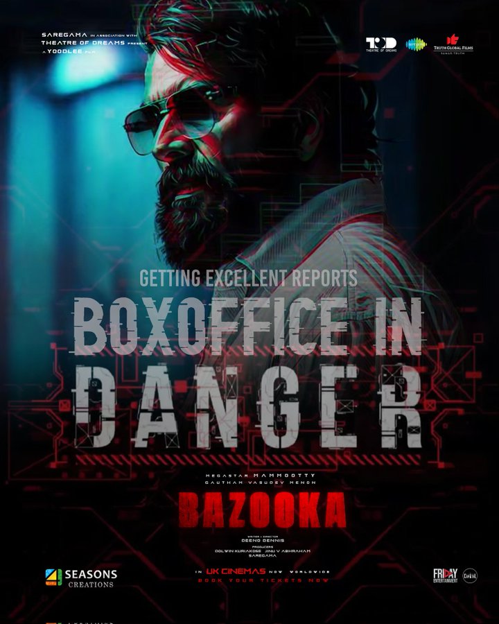 John__pvp's tweet photo. Full meals cinema! Suspense + Style + Screen presence = #Bazooka. Loved every bit of it! https://t.co/gsMAWAGzKD