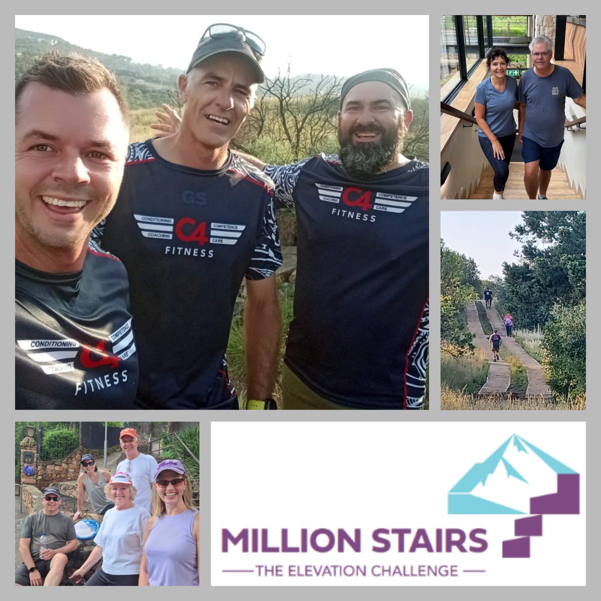 opendoorssa's tweet photo. A big thank you to all who joined the Million Stairs campaign! Together, we've proven that united we can achieve great things. Making a difference, one step at a time! 💜  
#TogetherWeRise #HopeInAction #OpenDoorsSA #Gratitude https://t.co/bIE1IurpVM