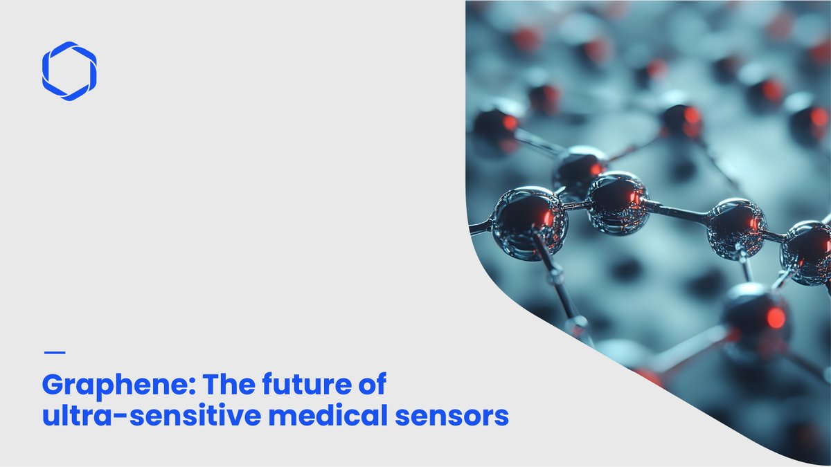 Graphene is revolutionizing healthcare! 🏥🔬 
Ultra-sensitive sensors powered by graphene are shaping the future of early disease detection &amp; real-time health monitoring. 

#Graphenest #Graphene #MedTech #Innovation