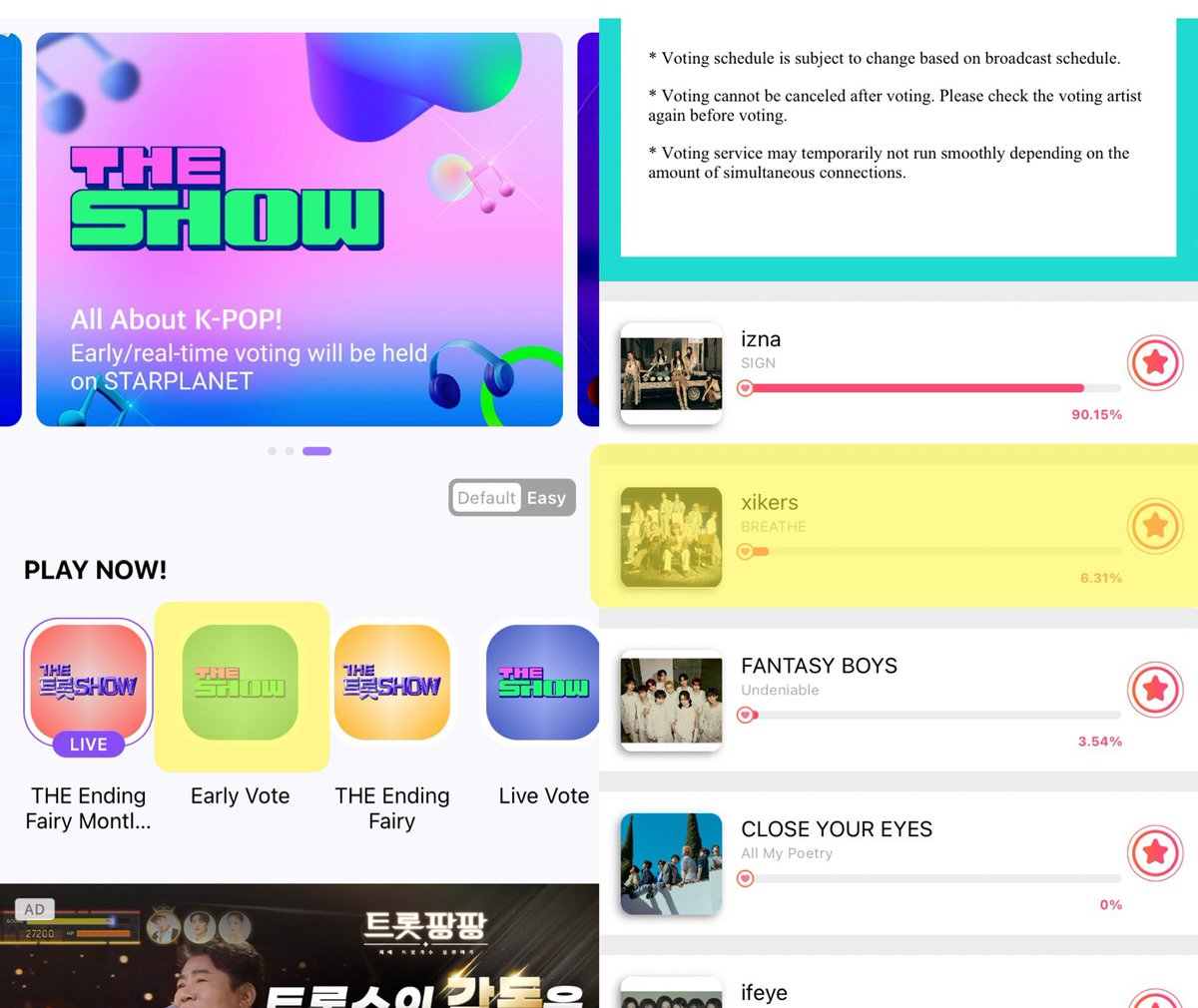 xikers_vt's tweet photo. ‼️THE SHOW PRE-VOTING IS NOW OPEN ‼️

It's our final chance to get xikers’ 1st win so collect and vote harder! Remember that Live Voting is 1000 points so make sure to save 100-500 jellies each acc.

—1 vote = 10💗 | Unlimited Voting
—Ends on 04/14 | 2PM KST

#xikers #싸이커스 https://t.co/UhWZw6E2gY