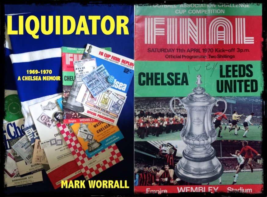 On this day 1970 - Chelsea 2 Leeds United 2
An epic FA Cup Final - read about the game, the 1969-70 season &amp; how life was in that era in my book 'Liquidator'.
Paperback &amp; eBook available via Amazon worldwide.
UK link
amzn.eu/d/0UJm3iH