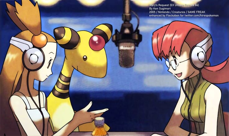 PokeDailyPost's tweet photo. They are podcasting! https://t.co/xpCVPsEdRn