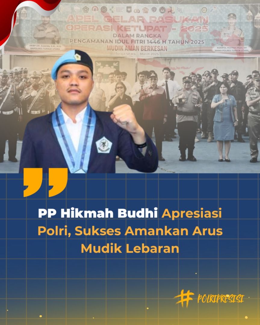 JeraJohan's tweet photo. Apresiasi kepada Polri yang sudah bekerja baik dalam melancarkan arus mudik
#PolriPresisi #PolriBersamaRakyat https://t.co/DVmsDsiflE