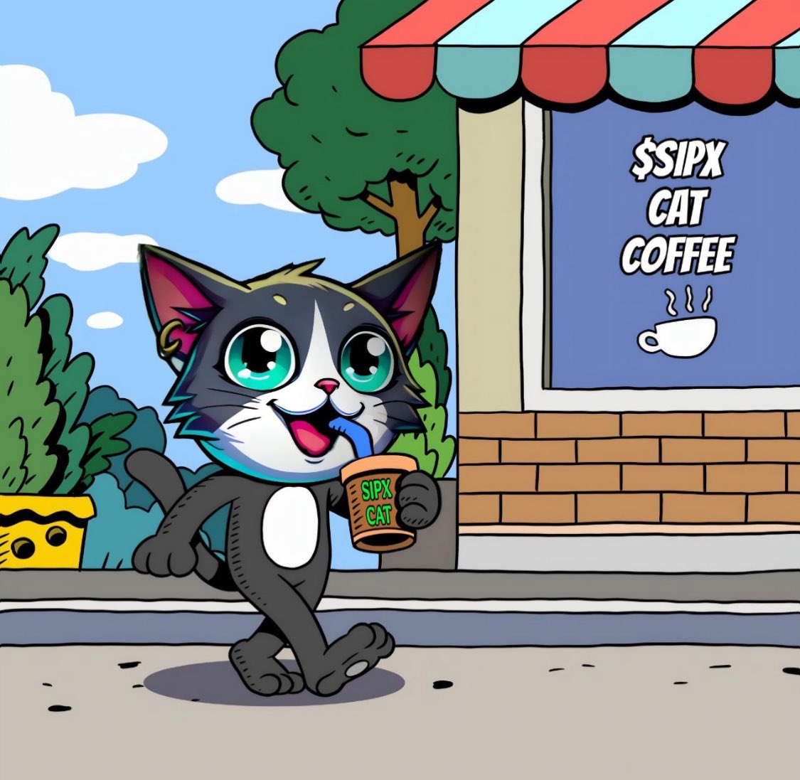 PrettyfayPF's tweet photo. If the cat can SIPX… what’s stopping YOU?
Come have a SIPX of profit this April 12th — you’ll love the taste.

Millions must be made.
It’s possible.
Lock in now… or keep clocking in.

#SIPX #Solana #TasteProfit #NoMore9to5 #CryptoLaunch https://t.co/uWrTKeKc0s