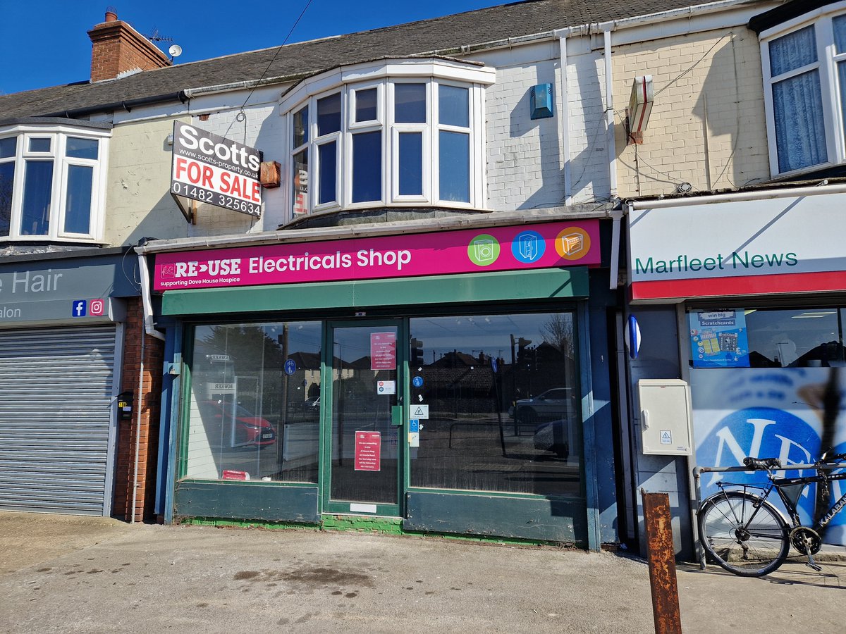 NEW INSTRUCTION - 254 Marfleet Lane, Hull, HU9 5TD

• Neighbourhood shop &amp; upper floors
• Ground Floor sales &amp; rear store/kitchen area
• First Floor &amp; Attic ancillary stores

Guide Price £100,000

Full Details tinyurl.com/5bp6cd9u
