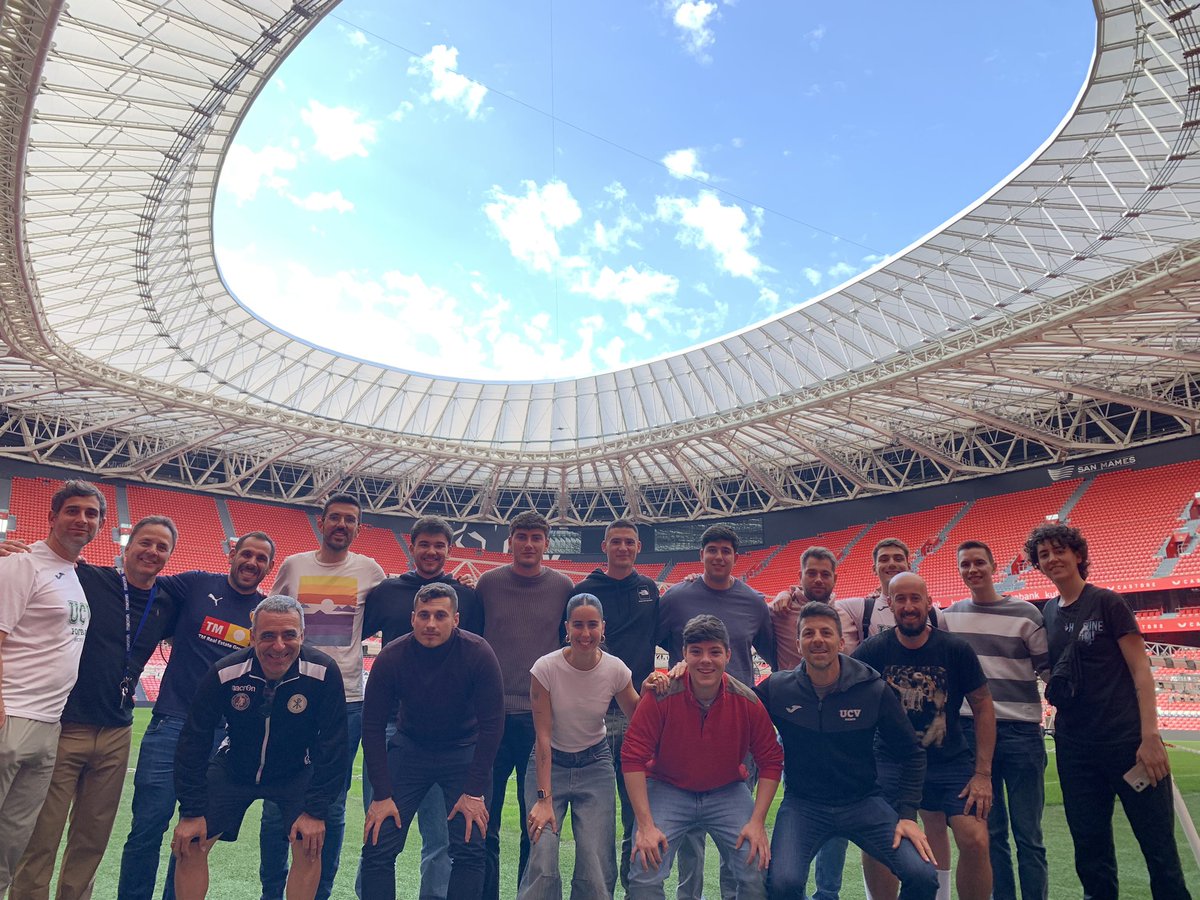 UCV Football (@ucvfootball) on Twitter photo Visita muy inspiradora a Lezama, donde el compromiso, la pasión y la fidelidad a una identidad única se respiran en cada rincón.
Gracias al <a href="/AthleticClub/">Athletic Club</a> por compartir su forma de entender el fútbol y por hacernos sentir como en cada.
Aupa Athletic! 🦁❤️🤍 Visita muy inspiradora a Lezama, donde el compromiso, la pasión y la fidelidad a una identidad única se respiran en cada rincón.
Gracias al <a href="/AthleticClub/">Athletic Club</a> por compartir su forma de entender el fútbol y por hacernos sentir como en cada.
Aupa Athletic! 🦁❤️🤍