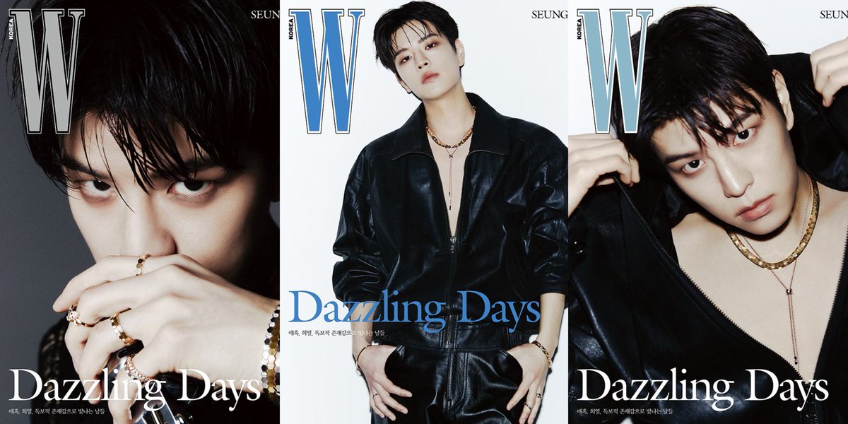 ⋆⭒˚.⋆𝜗𝜚 🐶W KOREA 2025.5 Stray Kids SEUNGMIN💙 ＼⋆⭒˚.⋆𝜗𝜚