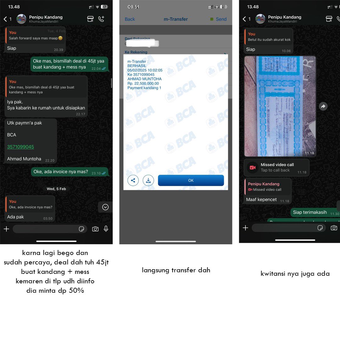 Emang susah bisnis di negara ini, belom apa2 udah ketipu aja😔