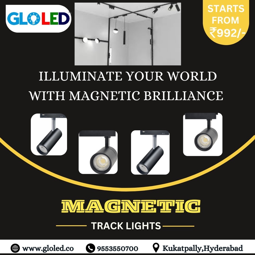 💡 Redefine how you light your space — the future is magnetic with GLOLED! 💡

📍 Location: Kukatpally, Hyderabad
🌐 Visit Us: gloled.co
📞 Call: 9553550700

#GLOLED #MagneticTrackLights #TrackLighting #ModularLighting #InteriorLighting #SmartLightingSolutions