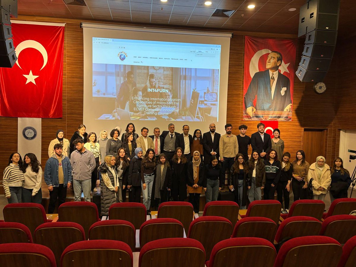 int4furn's tweet photo. Pilot training experiences, expert insights, and shared vision from Turkey, Spain, Greece, Portugal, the Netherlands, and Estonia.

 #INT4FURN #ErasmusPlus #TVET #Furniture #SMEs
Discover more: https://t.co/Lf9RZGfKVw https://t.co/Qku0WFZEuf
