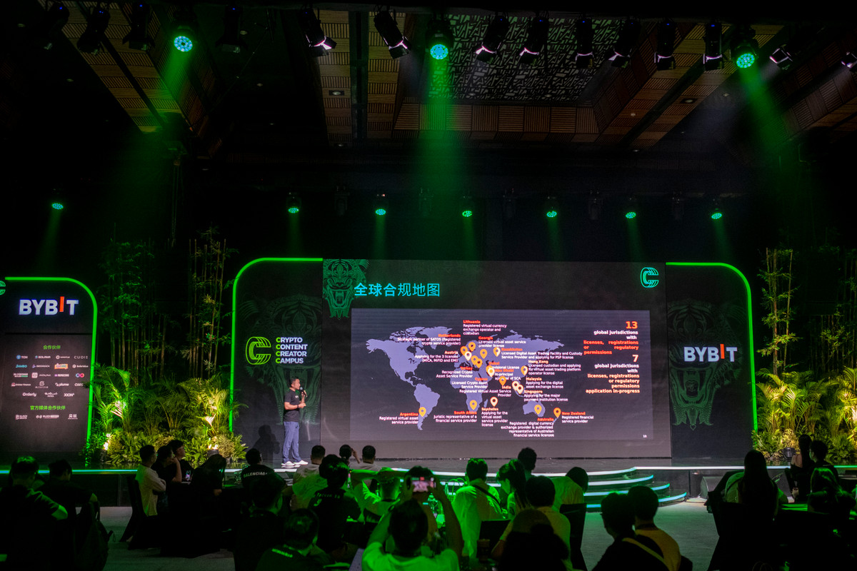 MantleIntern_'s tweet image. . @benbybit just dropped major alpha during his opening speech at #BybitCCCC in Bali
Bybit is working on a greater integration with Mantle Banking by @Mantle_Official 👀