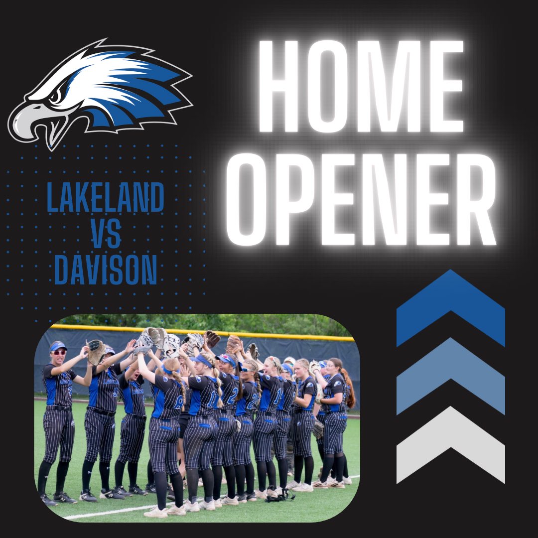 Home opener with our first games of the season today!

🆚<a href="/SoftballDavison/">Davison Softball</a> 
📍Lakeland
⏰4:00/6:00
📊GameChanger 
web.gc.com/teams/Hm324FF5…

#FTE🦅🥎💙