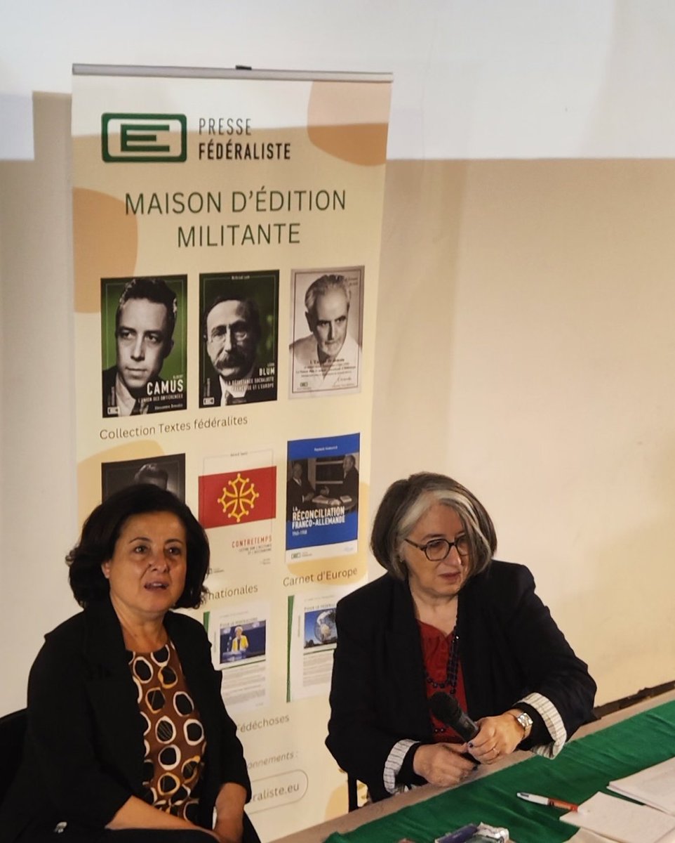 "Ursula Hirschmann voit dans le fédéralisme la seule arme efficace pour combattre les nationalismes et elle passera toute sa vie pour se battre par une Europe fédérale.
Dans les années 70 elle arrive à imbriquer ces deux grandes passions; 
Le fédéralisme et le féminisme"