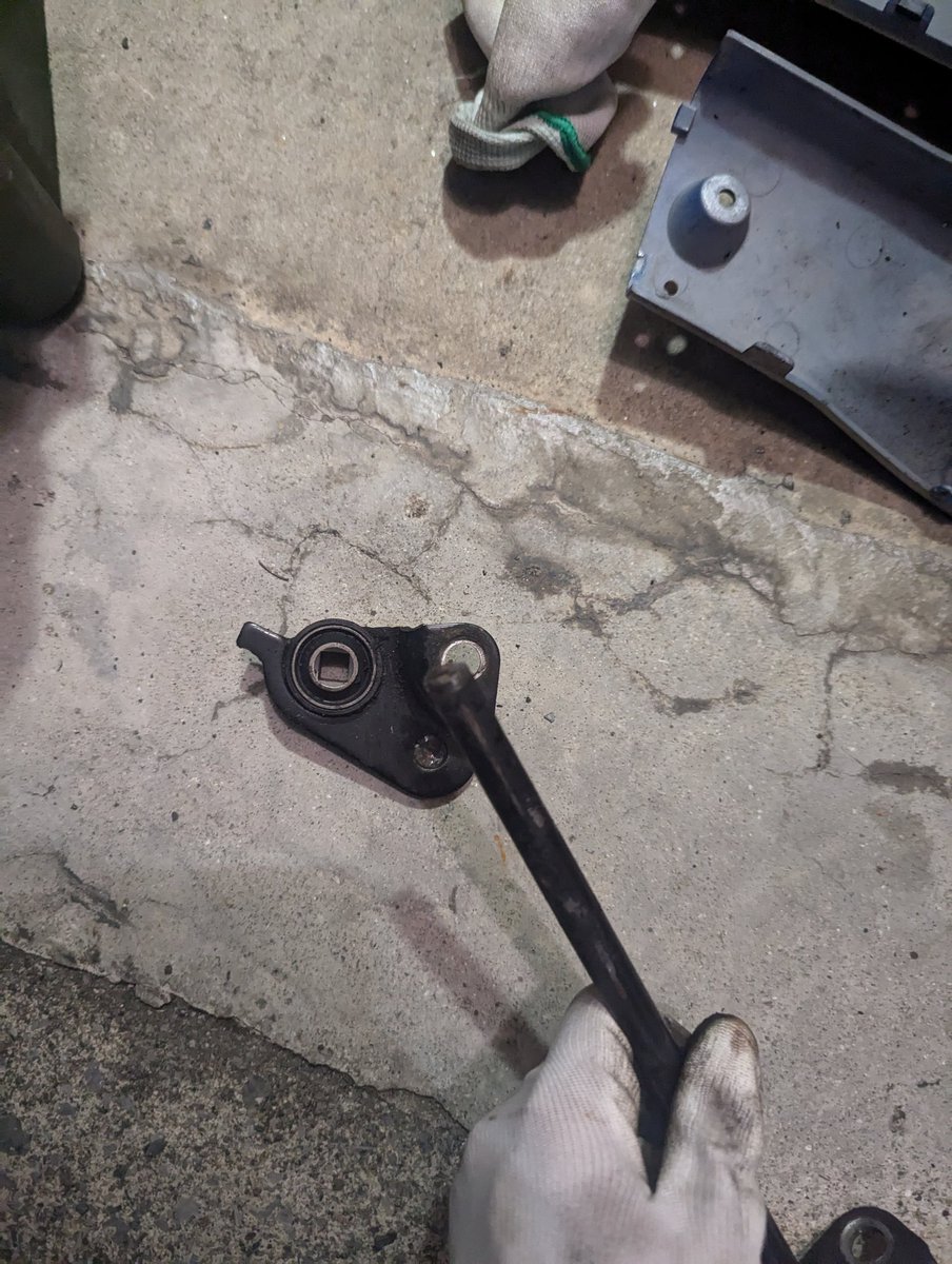 ryukyu_moto's tweet image. ワイのレース号のアクシスタン
エンジンマウント死す