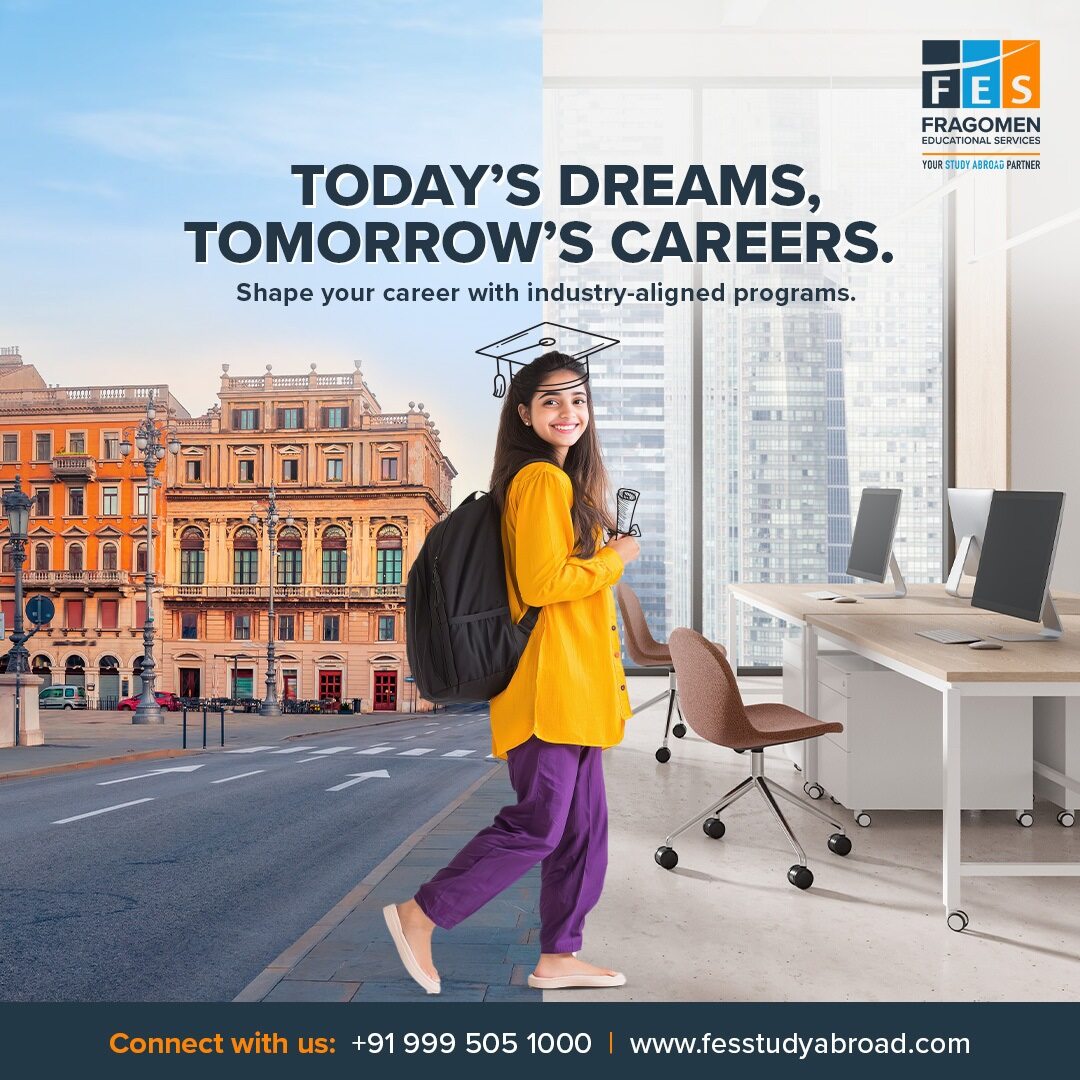 IndiaFes's tweet photo. Today's dreams are tomorrow's careers. Begin your #internationaleducation journey with Fragomen Education Services. https://t.co/28enRqSXjK