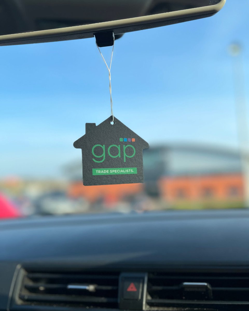 It’s an absolutely beautiful day ☀️

One of the best jobs to do in the sun, has to be washing the car or van – and a GAP air freshener would be the perfect finish.

Talk to your local depot or sales manager to get your hands on one!