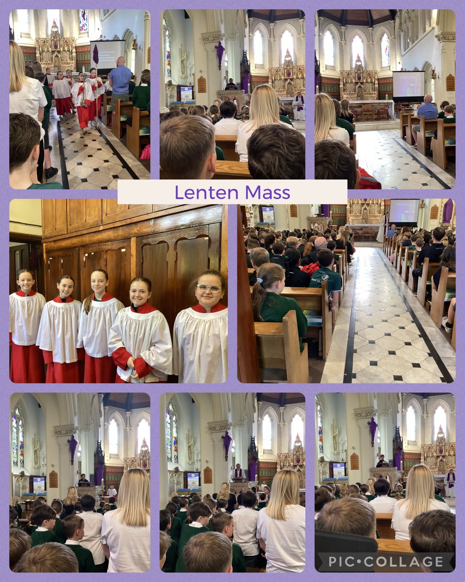 We celebrated mass this morning with Fr Tim. It was a joyful way to end our term and prepare for Holy Week.