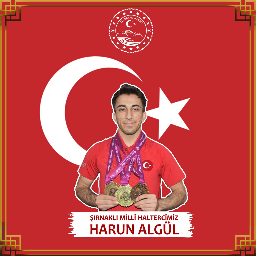 SirnakValiligi's tweet photo. 13-21 Nisan 2025 tarihlerinde Moldova’nın başkenti Kişinev’de düzenlenecek Büyükler Avrupa Halter Şampiyonası’nda, Avrupa Şampiyonu Şırnaklı Milli Haltercimiz Harun Algül’e başarılar diliyoruz.

Hedef yine Avrupa Şampiyonluğu!🏅 https://t.co/vW0lBVuGNS