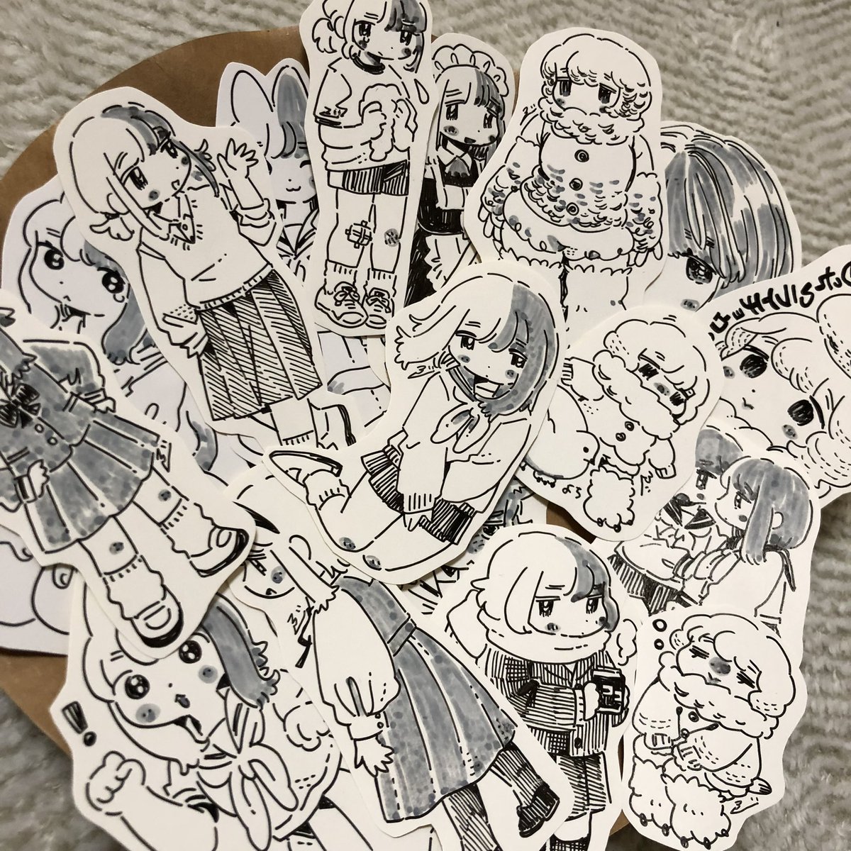 えび線。 