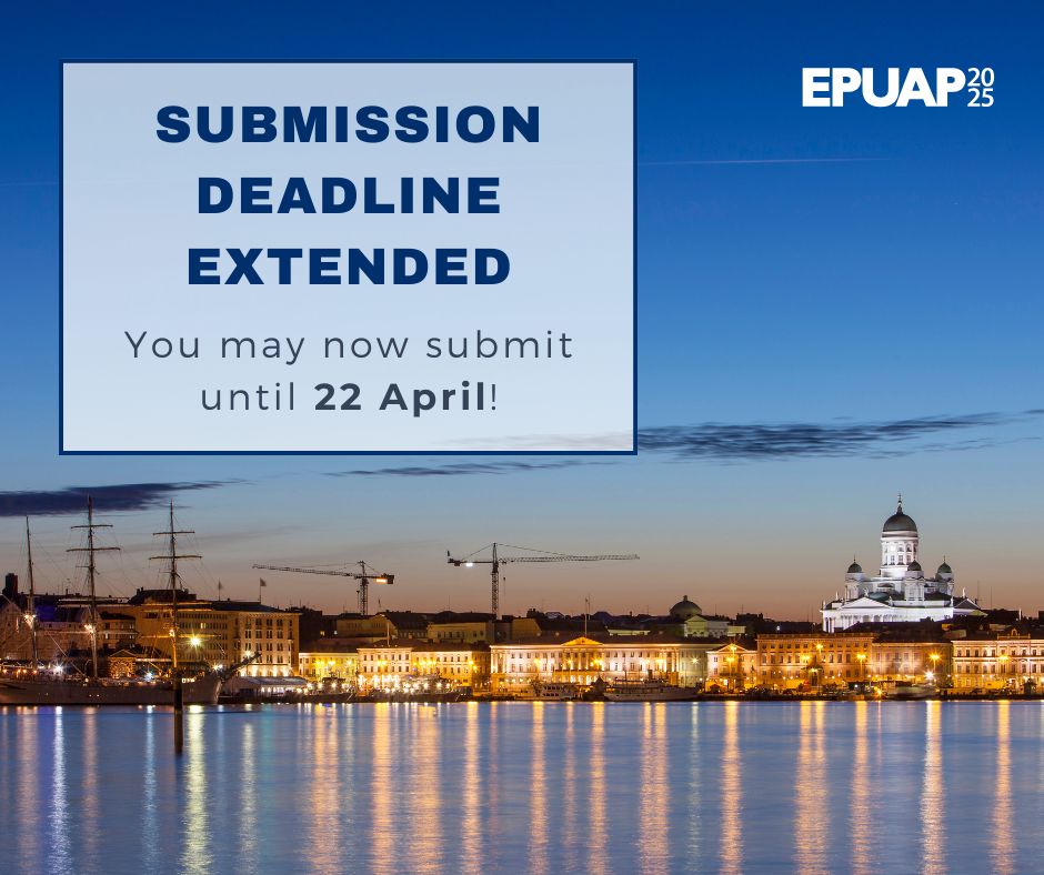 Due to high interest, the abstract deadline for #EPUAP2025 is EXTENDED to April 22!
💡 Still time to join the scientific programme in Helsinki &amp; compete for awards!
🔗 Submit now: epuap2025.org/abstracts
#StopThePressure #WoundCare #EPUAP