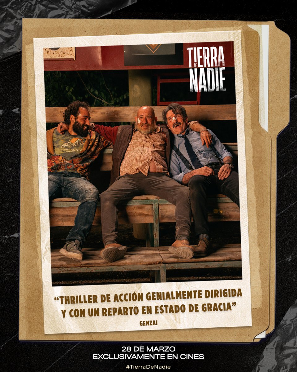 sonypictures_es's tweet photo. ¡No os podéis perder #TierraDeNadie! De los productores de "La Infiltrada" e inspirada en hechos reales, exclusivamente en cines. https://t.co/ZdqhRbauQq