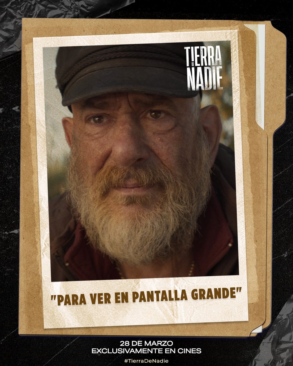 sonypictures_es's tweet photo. ¡No os podéis perder #TierraDeNadie! De los productores de "La Infiltrada" e inspirada en hechos reales, exclusivamente en cines. https://t.co/ZdqhRbauQq