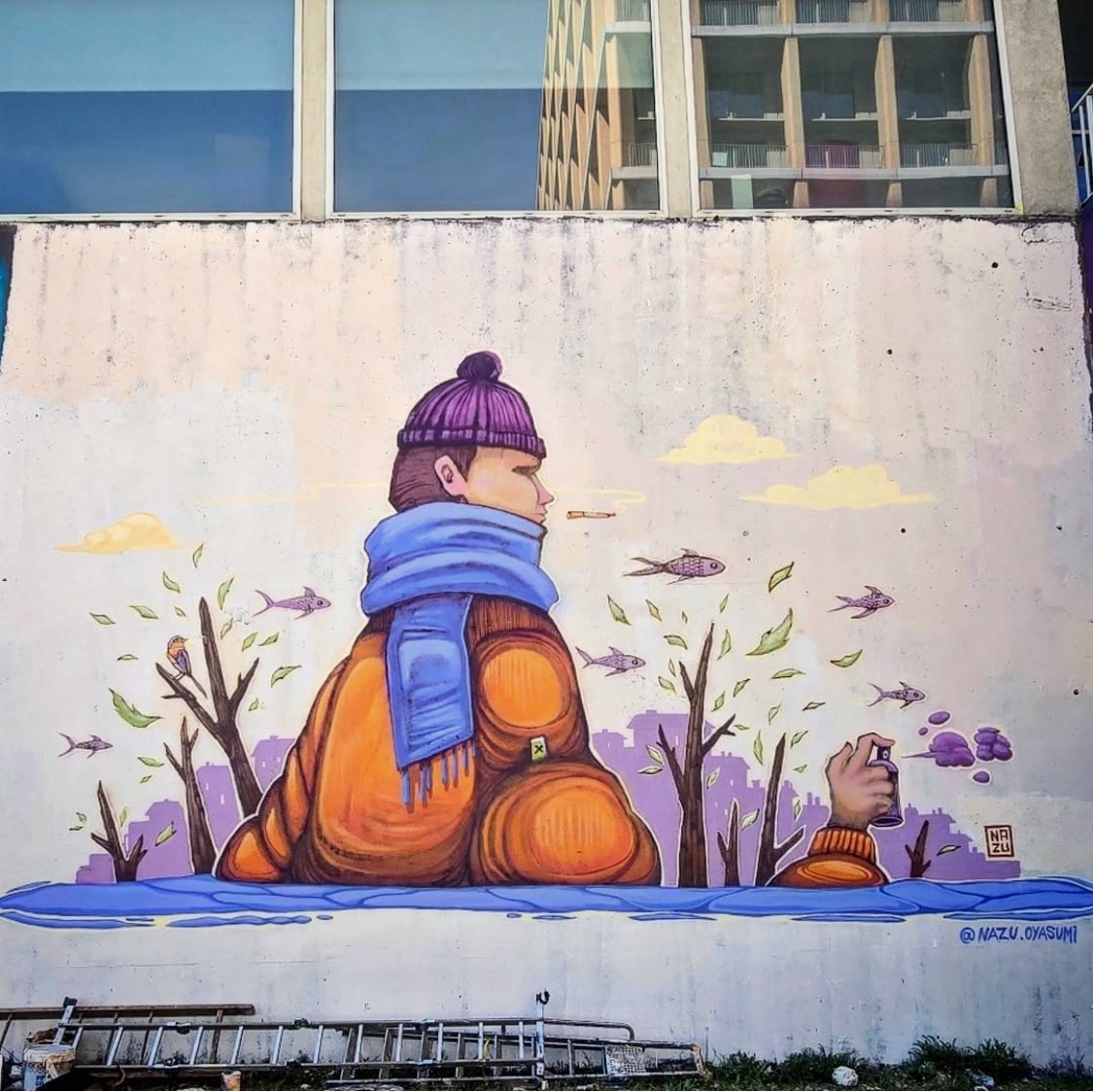 lovestreetart22's tweet photo. By Nazu (NAZU) Oyasumi in Paris, France (Photo by Artist).
#StreetArt #NAZU #NazuOyasumi #Paris https://t.co/2GTXOz7Oh8