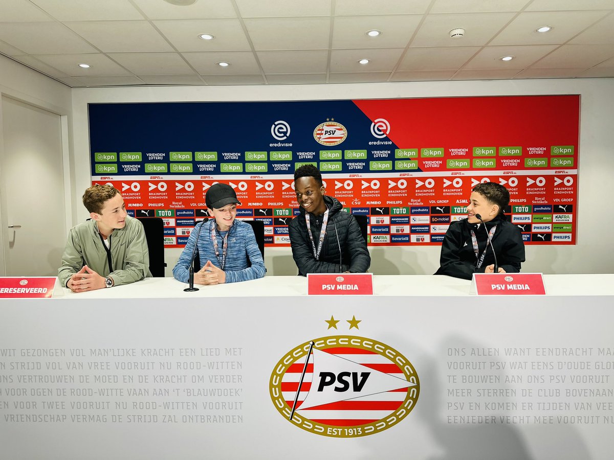 STMComp's tweet image. Day 5 - PSV Stadium Tour! 🏟️
#HollandFootballTour2025 #TheSTMWay #TrophyTime