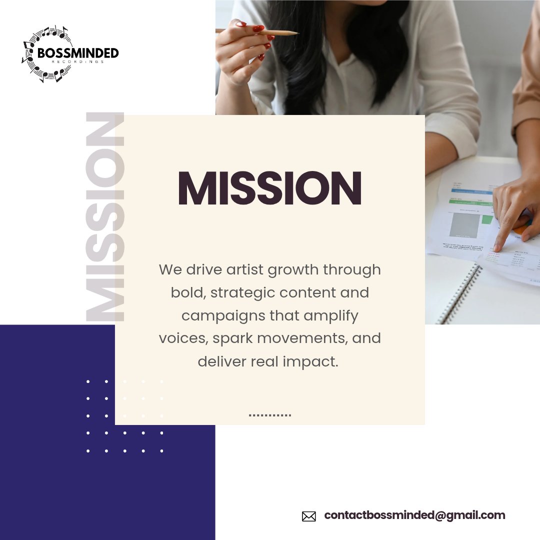 boss_minded_'s tweet photo. We spotlight rising talent, craft bold digital campaigns, and turn momentum into legacy. If you’re ready to be seen, heard, and remembered—Bossminded is where your journey begins.

#BossmindedRecordings #ArtistDevelopment https://t.co/EFcr0mvjef