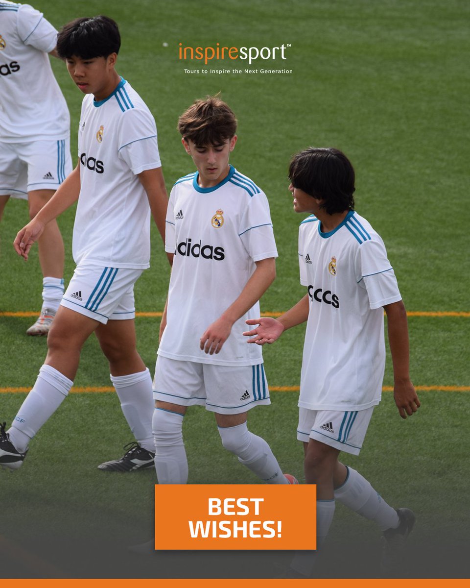 <a href="/ysgolaberconwy/">YsgolAberconwy</a> Good luck on your tour to Spain! We hope you have an incredible time, enjoy the world-class football experience with Real Madrid and don’t forget to send us lots of amazing photos along the way! 😁⚽️

#inspired #sportstours #travel #explore #schooltravel