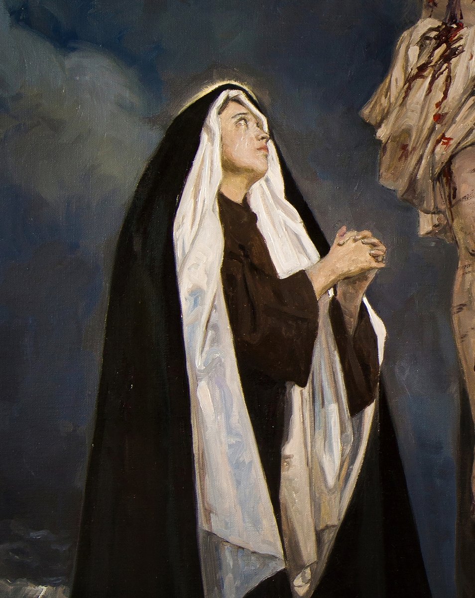 Stabat Mater Dolorosa a través de mis pinturas.
