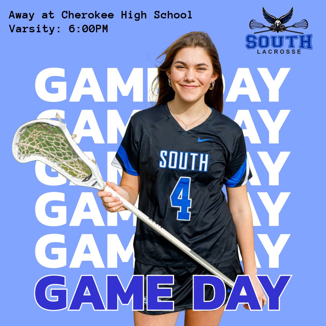 On the road again! Our Lady War Eagles travel to Cherokee High School today at 6pm! Let’s Go South! 🦅🥍