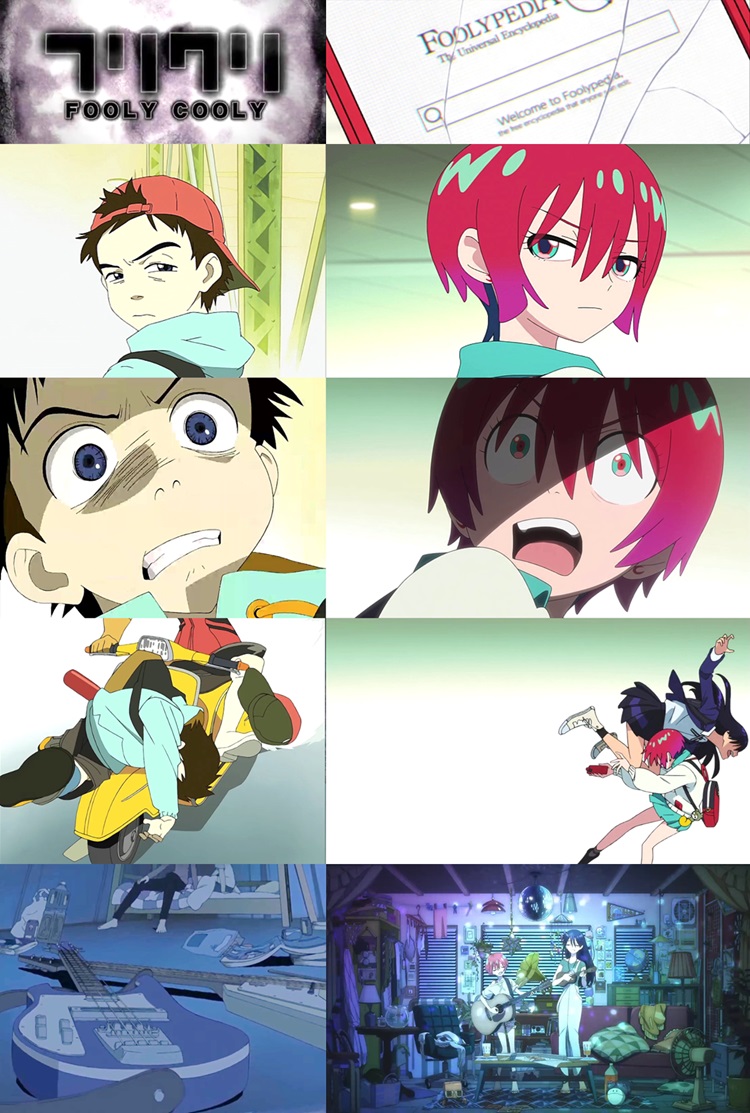 180223's tweet photo. FLCL a.k.a Fooly Cooly (EP1, 2000)
Gundam GQuuuuuuX (EP1, 2025)
https://t.co/VVlLEWhqBE

GQuuuuuuX has a number of Khara staff that worked on FLCL during the Gainax days &amp; that includes Kazuya Tsurumaki (Director), Youji Enokido (Script) &amp; Hideaki Anno (Animation/Storyboard). https://t.co/zoykS77Oqw