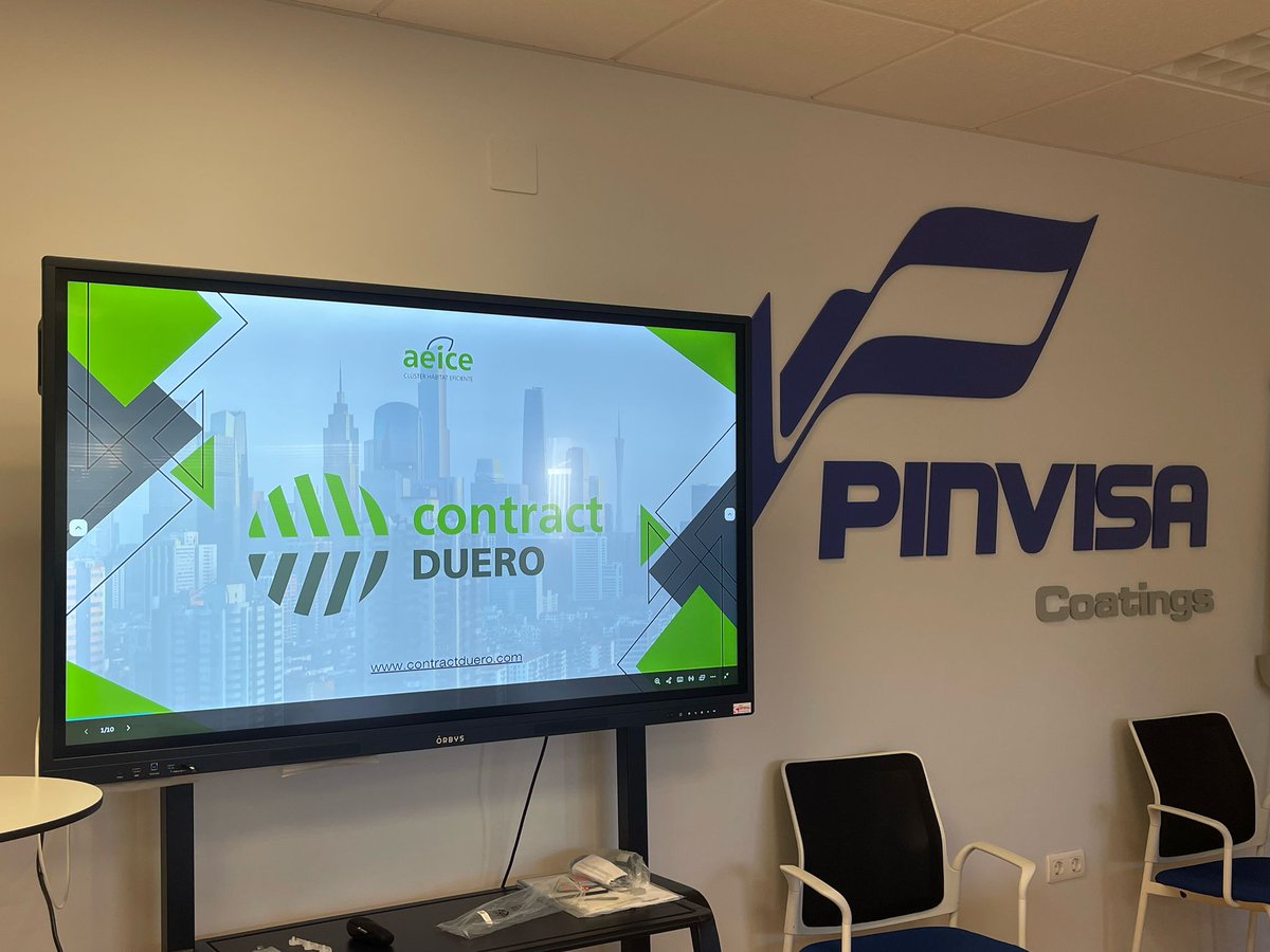 Contract_Duero's tweet photo. 👏 ¡Construimos juntos nuevas oportunidades!

Ayer nos reunimos en la sede de Pinvisa para preparar la próxima edición de Tapas y Diseño 2025, además de conocer el proceso de fabricación y las instalaciones de uno de los componentes de #ContractDuero: @PINVISA. https://t.co/UVCeamLrfI
