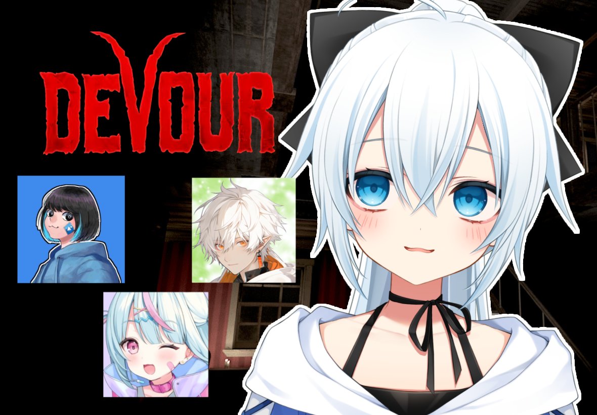 MisoraNo_Sio's tweet photo. 21:00~
とっても緊張しますが!
共にDEVOURをさせて頂きます…!
あーずかい:#AZKAIsHomeVideo
結城ソラ:#yukisorapants
雨宿れいん:#amayado_rain https://t.co/vFYHByp0XS