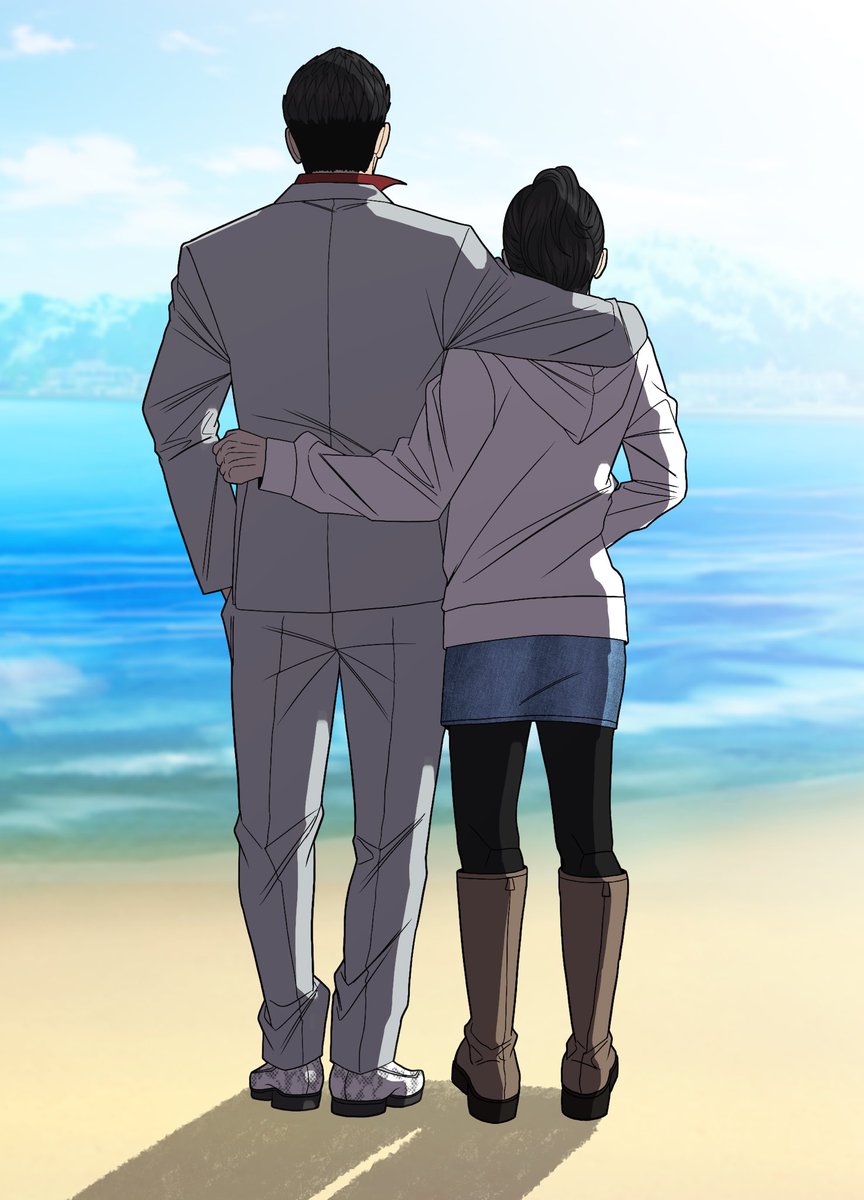 joongihanalive's tweet photo. father and daughter #龍が如く #Yakuza https://t.co/ouLL1oj3lk