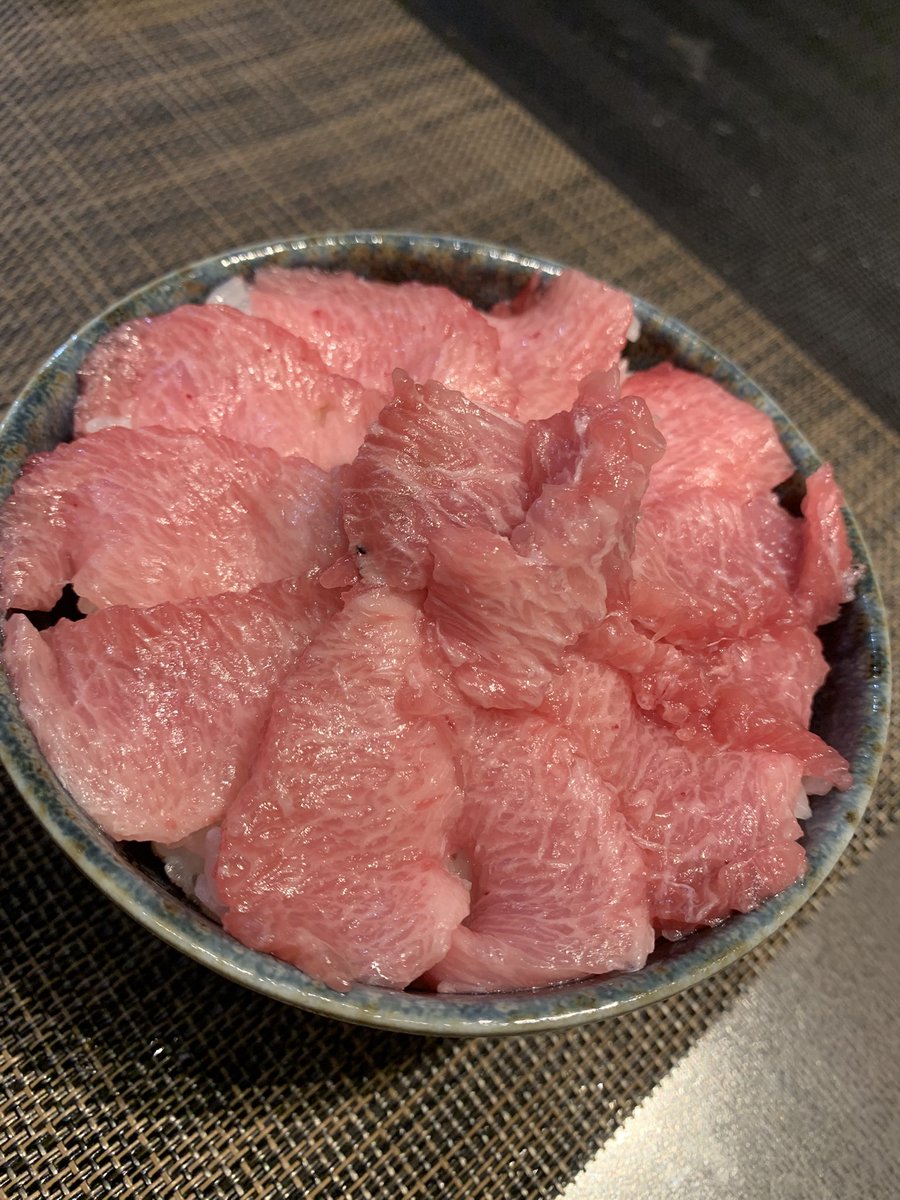 これでしょう。大トロ丼🤣