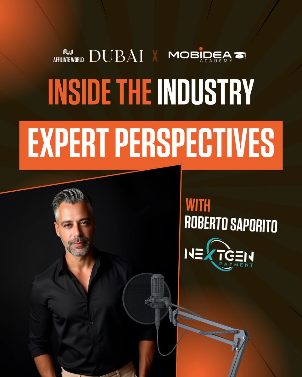 We sat down with Roberto Saporito, CEO of NextGenPayment, at #AWDubai2025 to talk high-risk payments, chargebacks, fraud, and what’s next in 2025.

Watch now 👇bit.ly/3Ggg5PO

What’s your biggest payments challenge this year?

#affiliateworld #fintech