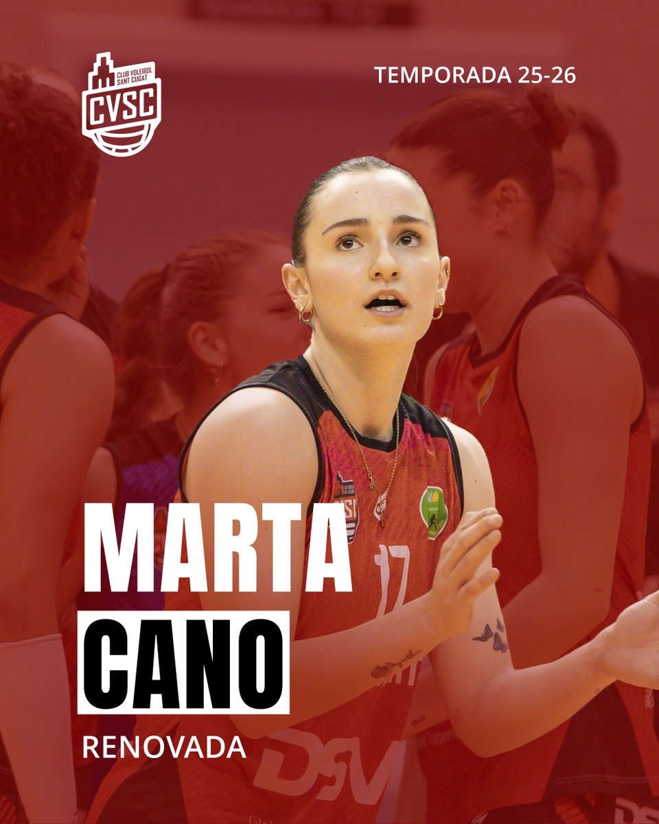 Marta Cano seguirà una temporada més al primer equip!

Qualitat, seguretat i atac amb una jugadora que no deixa de créixer i que continuarà aportant molt al nostre joc. Benvinguda de nou, Marta! 🔴⚫